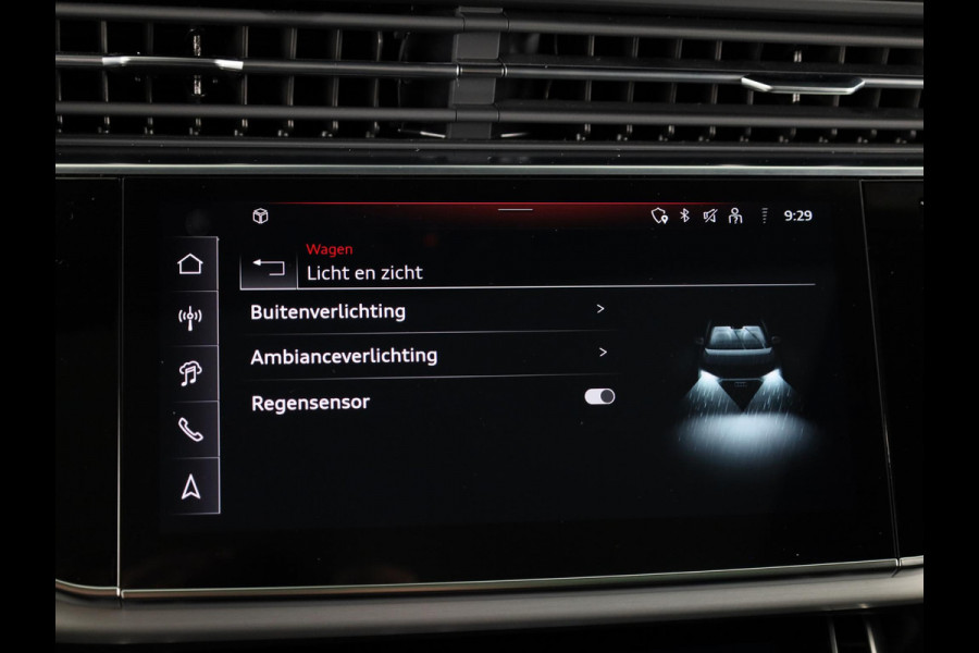 Audi Q7 55 TFSI e quattro Pro Line S 394pk Panoramadak, comfortsleutel, trekhaak, optiekpakket zwart plus, Bang&Olufsen soundsysteem, assistentiepakket tour, assistentiepakket parking plus