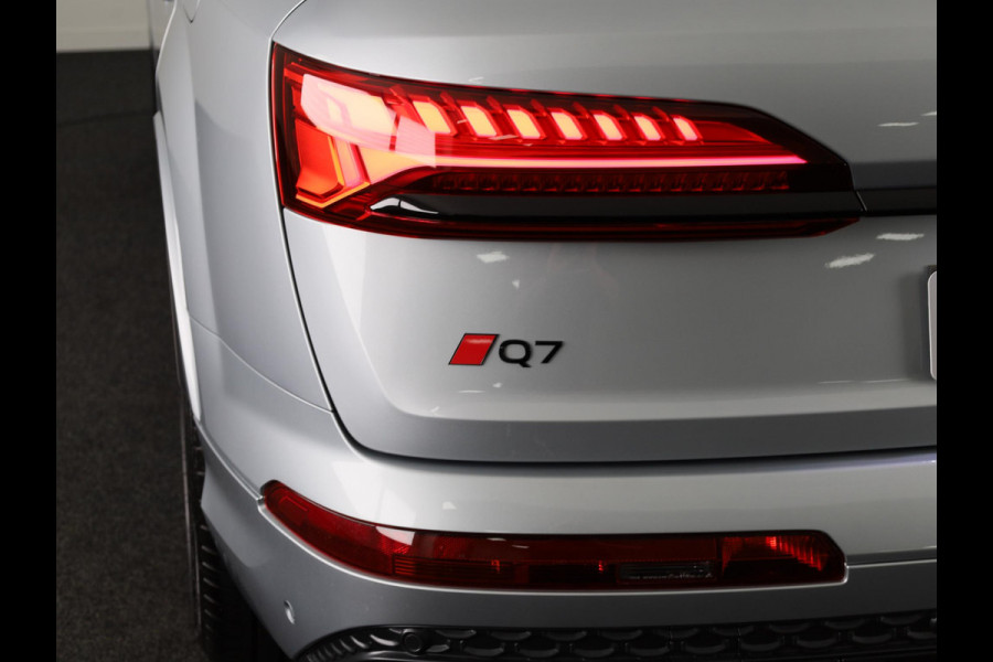 Audi Q7 55 TFSI e quattro Pro Line S 394pk Panoramadak, comfortsleutel, trekhaak, optiekpakket zwart plus, Bang&Olufsen soundsysteem, assistentiepakket tour, assistentiepakket parking plus