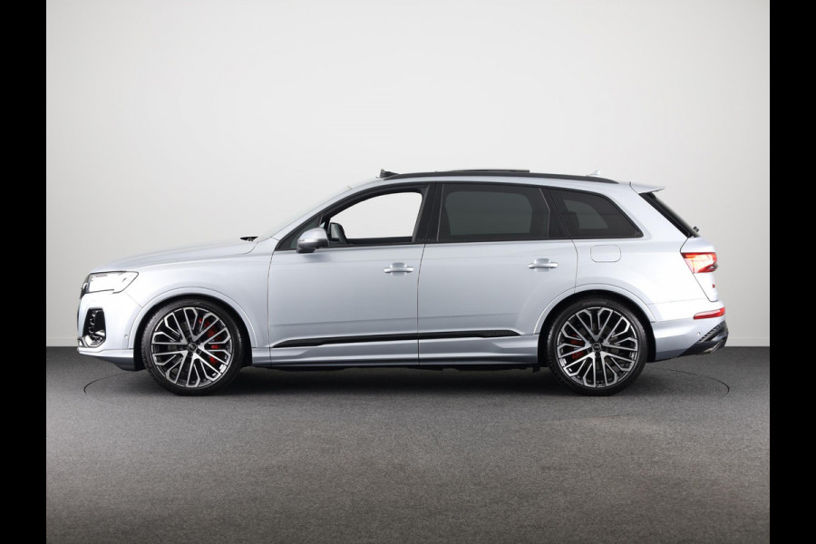 Audi Q7 55 TFSI e quattro Pro Line S 394pk Panoramadak, comfortsleutel, trekhaak, optiekpakket zwart plus, Bang&Olufsen soundsysteem, assistentiepakket tour, assistentiepakket parking plus