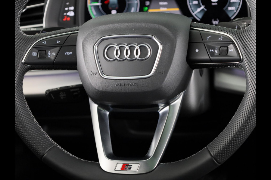 Audi Q7 55 TFSI e quattro Pro Line S 394pk Panoramadak, comfortsleutel, trekhaak, optiekpakket zwart plus, Bang&Olufsen soundsysteem, assistentiepakket tour, assistentiepakket parking plus