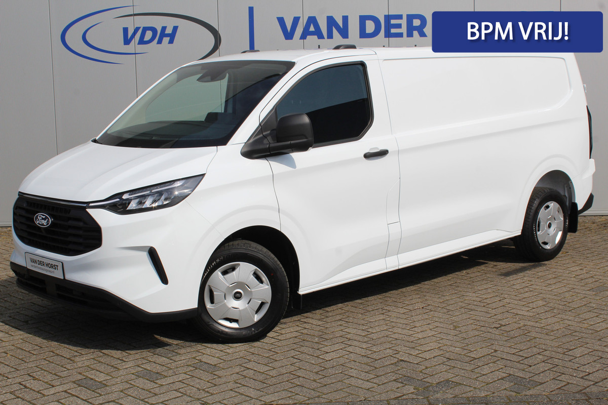 Ford Transit Custom 300 2.0-136pk EcoBlue L2H1 Trend. Overtuig u van de kwaliteiten van dit nieuwe model Ford Transit Custom ! Camera, LED koplampen, Cruise Control, Aut. Airco, App Connect, Winterpack Ford Transit Custom 300 2.0-136pk EcoBlue L2H1 Trend. Overtuig u van de kwaliteiten van dit nieuwe model Ford Transit Custom ! Camera, LED koplampen, Cruise Control, Aut. Airco, App Connect, Winterpack