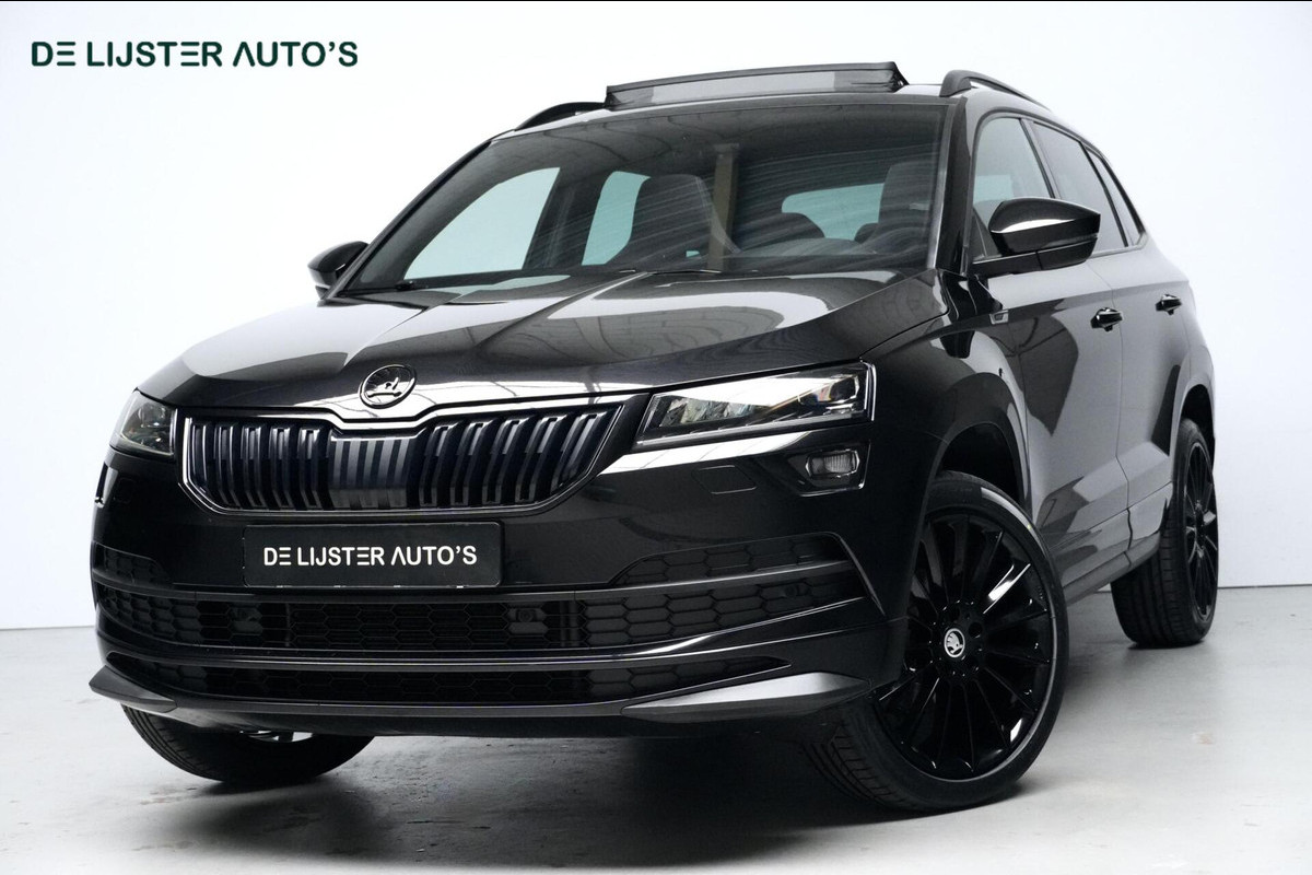 Škoda Karoq 1.5 TSI ACT Sportline Automaat | Pano-dak | Virtual | CarPlay | Acc | Camera | Stoel + Stuur verwarmd | Pdc | Sfeer | Škoda Karoq 1.5 TSI ACT Sportline Automaat | Pano-dak | Virtual | CarPlay | Acc | Camera | Stoel + Stuur verwarmd | Pdc | Sfeer |