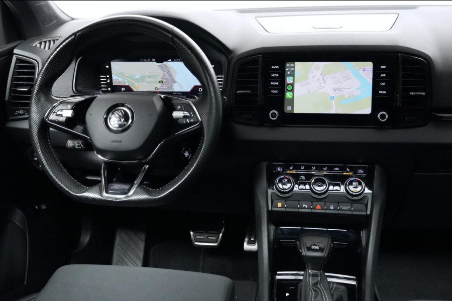 Škoda Karoq 1.5 TSI ACT Sportline Automaat | Pano-dak | Virtual | CarPlay | Acc | Camera | Stoel + Stuur verwarmd | Pdc | Sfeer |