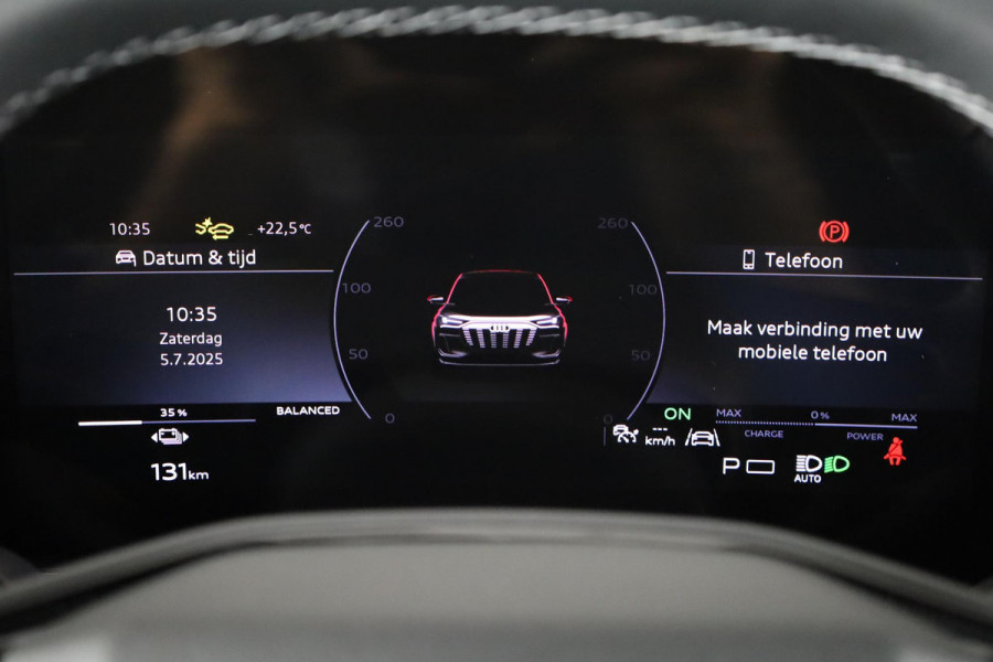 Audi Q6 Sportback e-tron S edition 83 kWh | Adaptive cruise control | Key-less entry | Omgevingscamera's | Panoramadak |