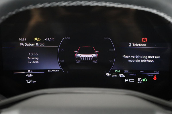 Audi Q6 Sportback e-tron S edition 83 kWh | Adaptive cruise control | Key-less entry | Omgevingscamera's | Panoramadak |