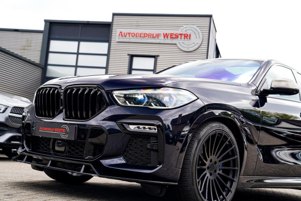 BMW X6 M50i High Executive | Carbon inleg | Krystallen Pook | Harman/Kardon | X6M look | 360 | Uitlaatklep | BMW Drive Assisted |
