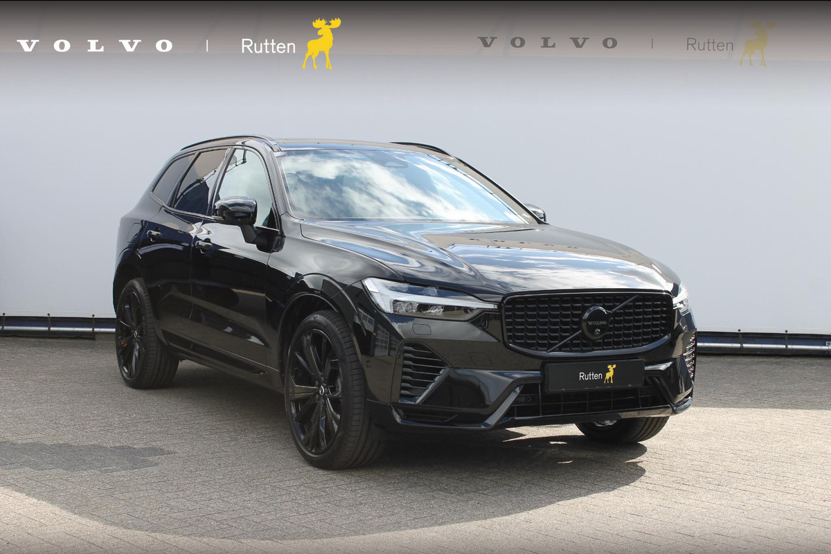 Volvo XC60 T6 350PK Plug-in hybrid AWD Ultra Black Edition Long Range / Lederlook dashboard / 360 graden camara / 21" lichtmetalen velgen Volvo XC60 T6 350PK Plug-in hybrid AWD Ultra Black Edition Long Range / Lederlook dashboard / 360 graden camara / 21" lichtmetalen velgen