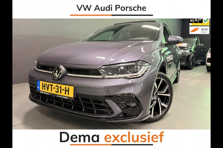 Volkswagen Polo 1.0 TSI 3X R-LINE PANO/V-COCKPIT/DAB/CARPLAY/IQ-LICHT/ECC/PDC/CAM///