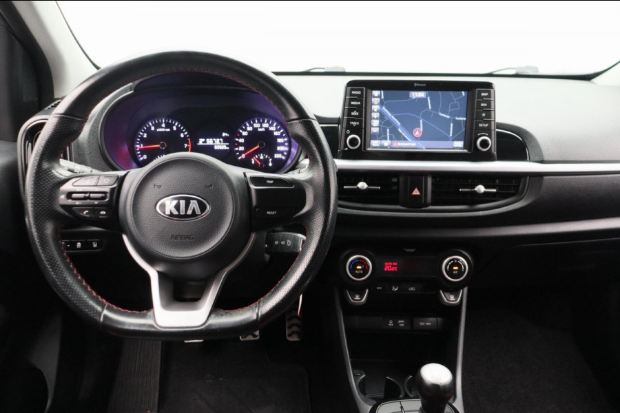 Kia Picanto 1.0 GT-Line Carplay Leder Camera * 1e Eigenaar *