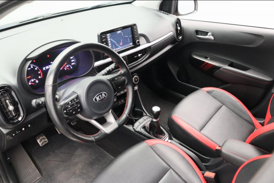 Kia Picanto 1.0 GT-Line Carplay Leder Camera * 1e Eigenaar *