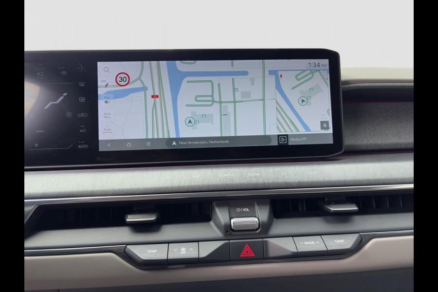 Kia EV9 Launch Edition 99.8 kWh Automaat | 7 Persoons | HUD | Leder | Meridian Sound | Camera | Navi | Apple CarPlay/Android Auto | Key-Less | Stuur-/Stoelverwarming | PDC | Cruise | LED |