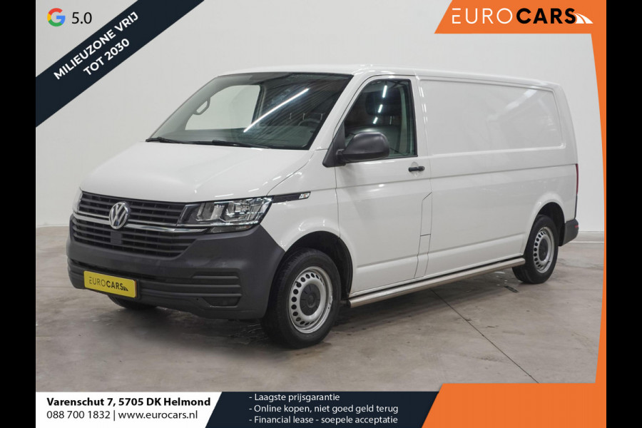 Volkswagen Transporter 110pk L2H1 T6.1 Airco Leder Radio Bluetooth Achterklep Euro6