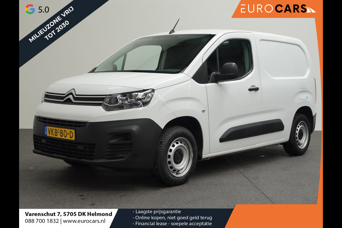 Citroën Berlingo 1.5 BlueHDI 75pk L1 Airco Trekhaak 3-zits Radio Bluetooth Euro6 Citroën Berlingo 1.5 BlueHDI 75pk L1 Airco Trekhaak 3-zits Radio Bluetooth Euro6