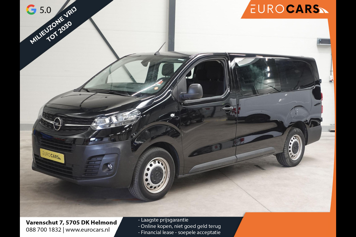 Opel Vivaro 1.5 CDTI L3H1 Edition Dubbele Cabine Airco Navi Bluetooth Parkeersensoren Camera Trekhaak Opel Vivaro 1.5 CDTI L3H1 Edition Dubbele Cabine Airco Navi Bluetooth Parkeersensoren Camera Trekhaak