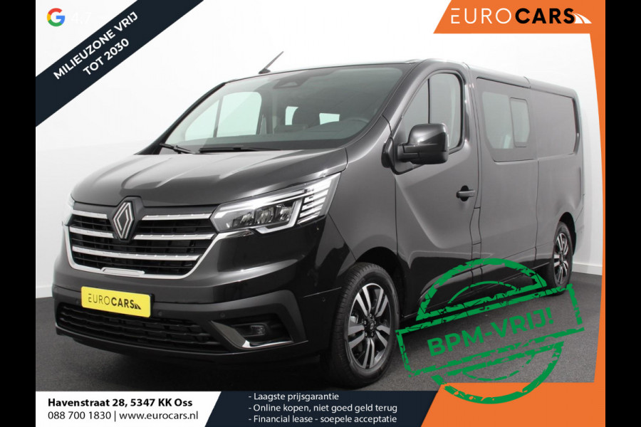Renault Trafic 2.0 Blue dC1 150 EDC T29 L2H1 Extra Dubbele Cabine Demo ! | Navigatie Airco Lichtmetalen velgen Betimmering Trekhaak Camera Parkeer sensoren Dab