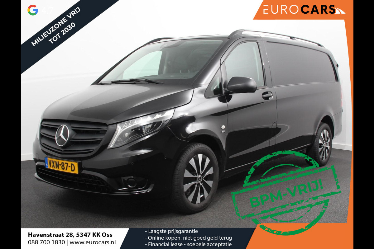 Mercedes-Benz Vito 119 CDI 190pk Automaat L2 Lang Navigatie Camera Apple Carplay Cruise control Trekhaak Leder Lichtmetalen Velgen Mercedes-Benz Vito 119 CDI 190pk Automaat L2 Lang Navigatie Camera Apple Carplay Cruise control Trekhaak Leder Lichtmetalen Velgen