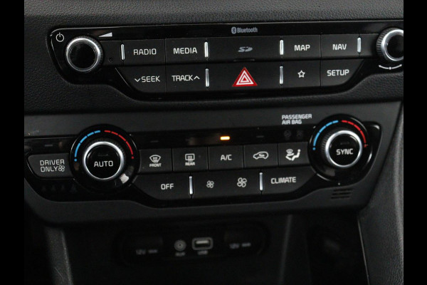 Kia Niro 1.6 GDi Hybrid DynamicLine | Carplay | Camera | Half leder | Navigatie | Climate control | Cruise control | Bluetooth