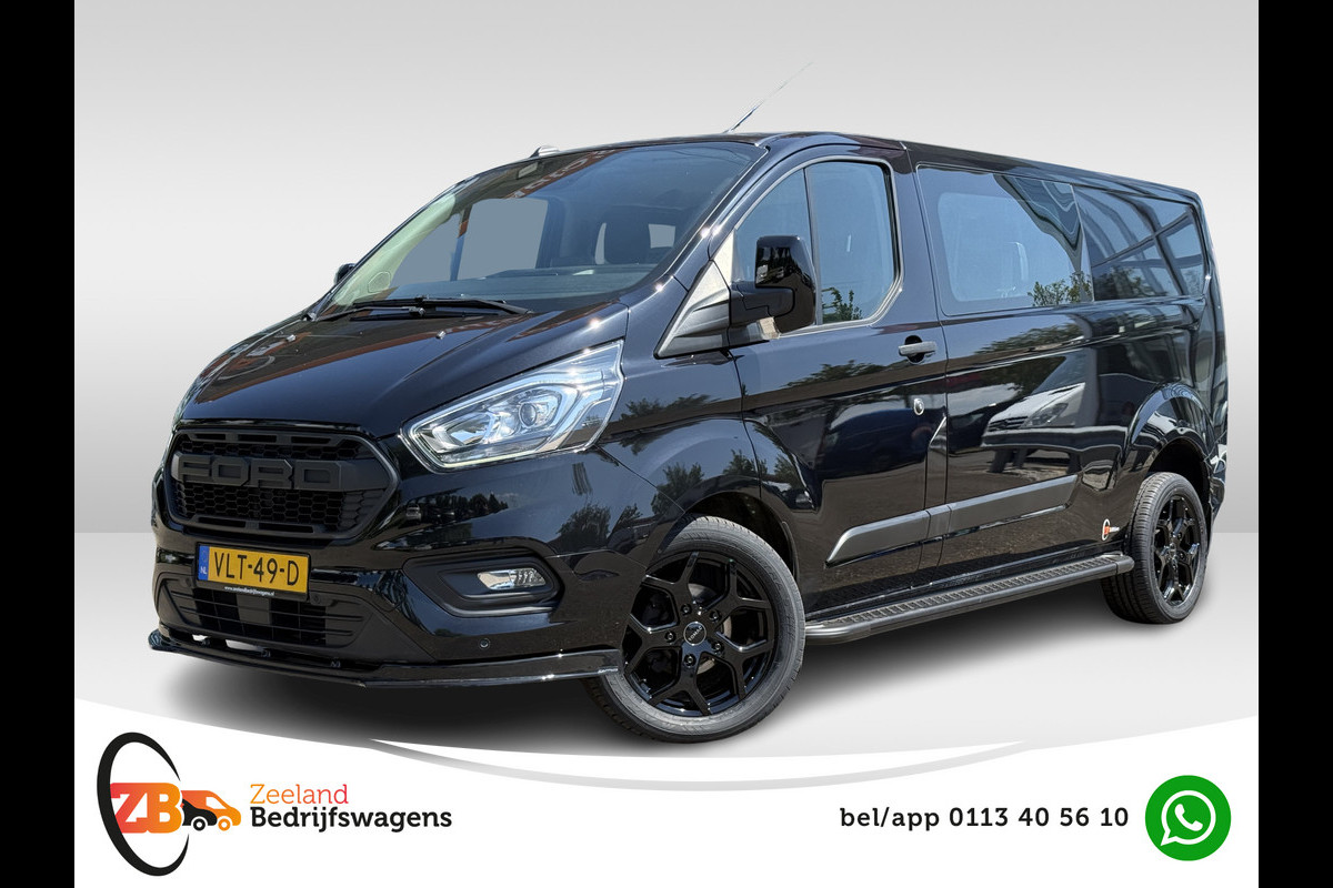 Ford Transit Custom 300 2.0 TDCI L2H1 Raptor | ZB Edition | NL-auto | 1e Eig | 6 Pers. | Carplay | 18'' Sportvelgen | Treeplanken | Spoiler Ford Transit Custom 300 2.0 TDCI L2H1 Raptor | ZB Edition | NL-auto | 1e Eig | 6 Pers. | Carplay | 18'' Sportvelgen | Treeplanken | Spoiler