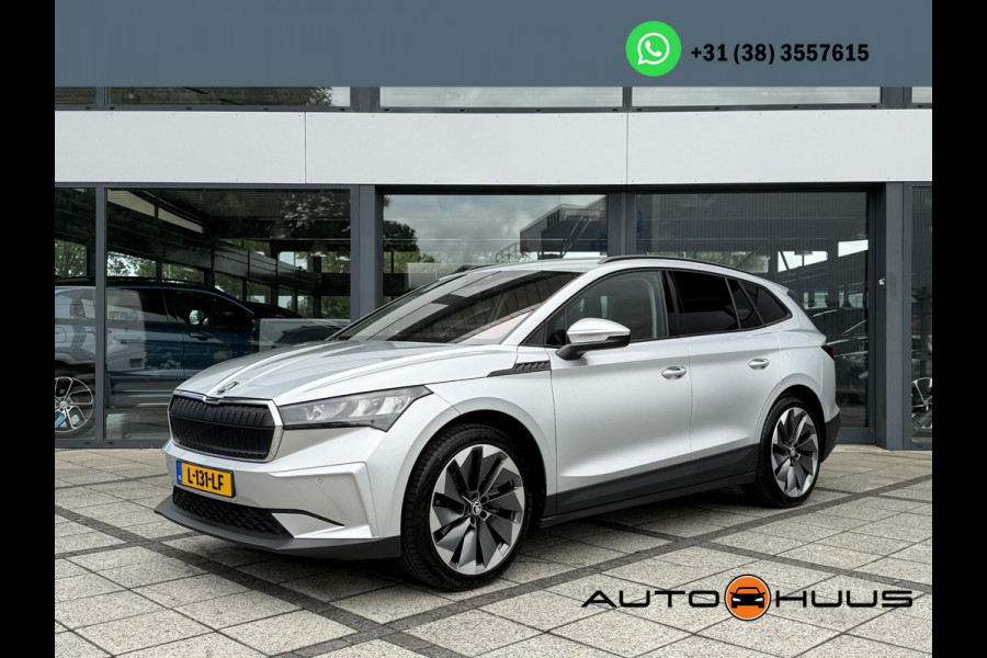 Škoda ENYAQ iV 60 | Leder | Trekhaak | 21 Inch | Camera |
