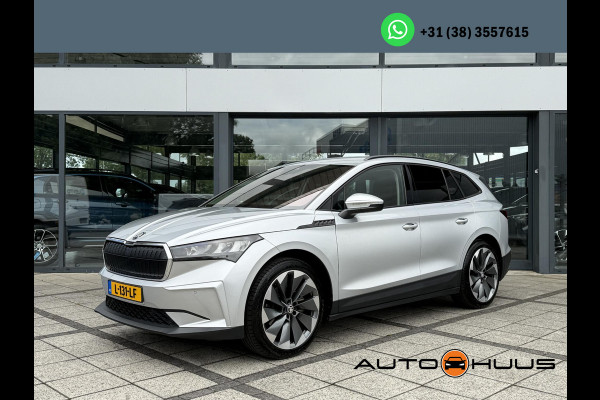 Škoda ENYAQ iV 60 | Leder | Trekhaak | 21 Inch | Camera |