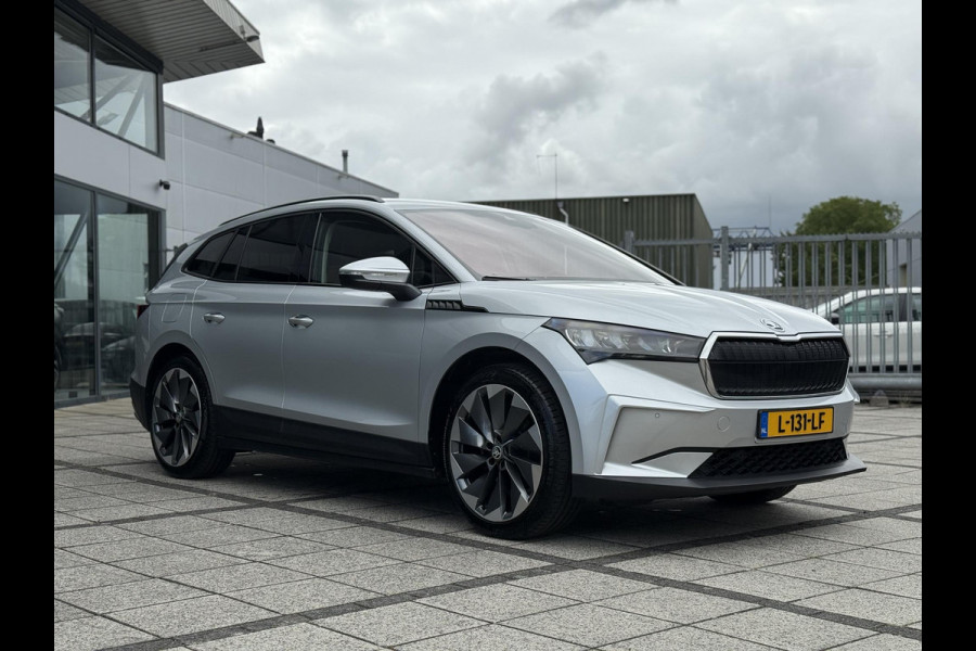 Škoda ENYAQ iV 60 | Leder | Trekhaak | 21 Inch | Camera |