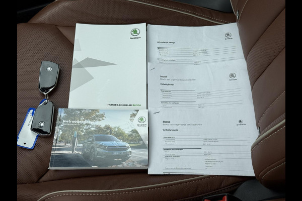 Škoda ENYAQ iV 60 | Leder | Trekhaak | 21 Inch | Camera |
