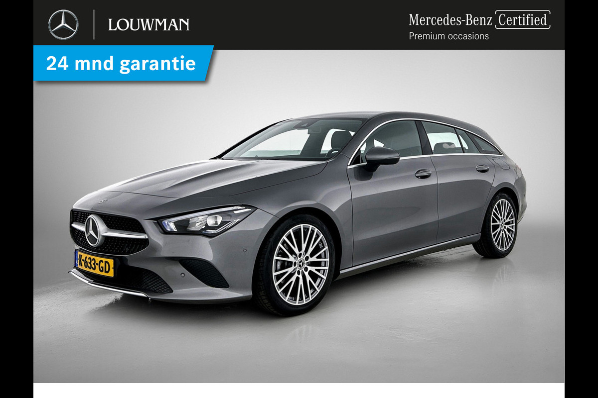 Mercedes-Benz CLA-Klasse Shooting Brake 200 Business Luxury | Lichtmetalen velgen | MBUX wide screen | Navigatie | Parkings support met camera achter | Inclusief 24 maanden Mercedes-Benz Certified garantie voor Europa. Mercedes-Benz CLA-Klasse Shooting Brake 200 Business Luxury | Lichtmetalen velgen | MBUX wide screen | Navigatie | Parkings support met camera achter | Inclusief 24 maanden Mercedes-Benz Certified garantie voor Europa.