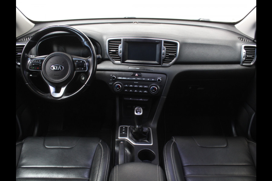 Kia Sportage 1.6 GDI DynamicLine NAVI | LEER | STOELVERW | LMV | CAMERA | LED | TREKHAAKAFNB | CRUISE