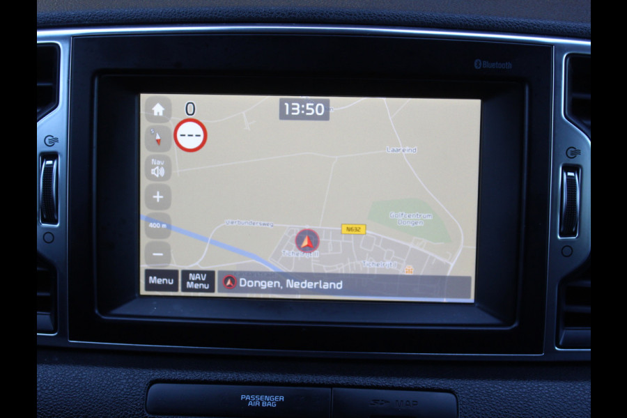 Kia Sportage 1.6 GDI DynamicLine NAVI | LEER | STOELVERW | LMV | CAMERA | LED | TREKHAAKAFNB | CRUISE