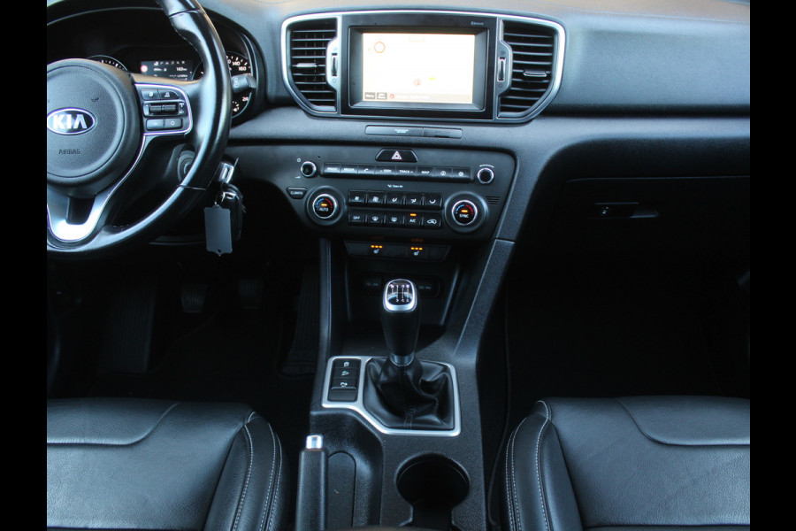 Kia Sportage 1.6 GDI DynamicLine NAVI | LEER | STOELVERW | LMV | CAMERA | LED | TREKHAAKAFNB | CRUISE