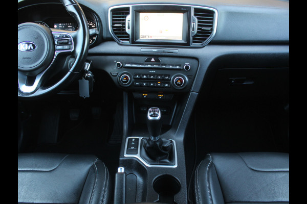 Kia Sportage 1.6 GDI DynamicLine NAVI | LEER | STOELVERW | LMV | CAMERA | LED | TREKHAAKAFNB | CRUISE