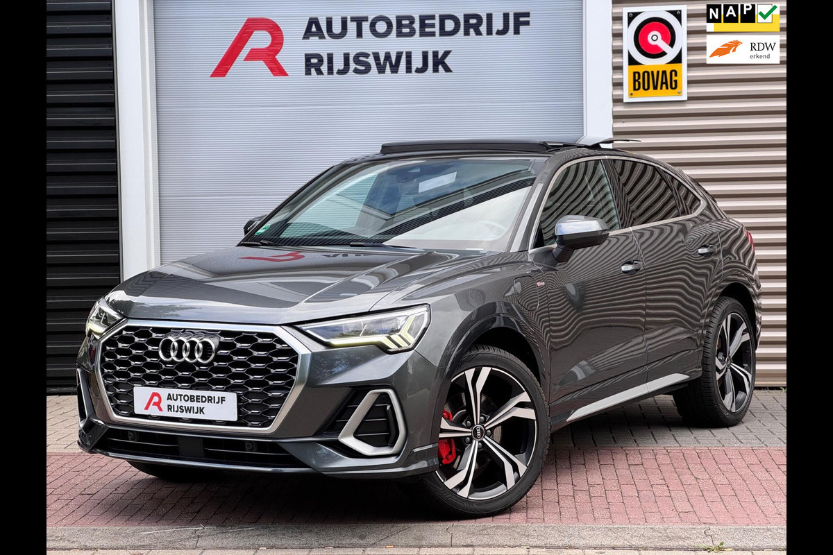 Audi Q3 Sportback 45 TFSI e S Edition Pano/B&O/Keyless/Trekhaak Audi Q3 Sportback 45 TFSI e S Edition Pano/B&O/Keyless/Trekhaak