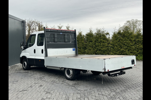 Iveco Daily 35S14 2.3 D / PICK UP MET LANGE BAK / 7 PERSOONS DUBBELE CABINE / !!22.770 KM!!/ AIRCO / CRUISE / NAVI / 3.5 TONS TREKHAAK