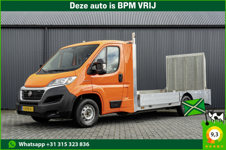 Fiat Ducato Open laadbak met oprijplaat | 131PK | Euro 6