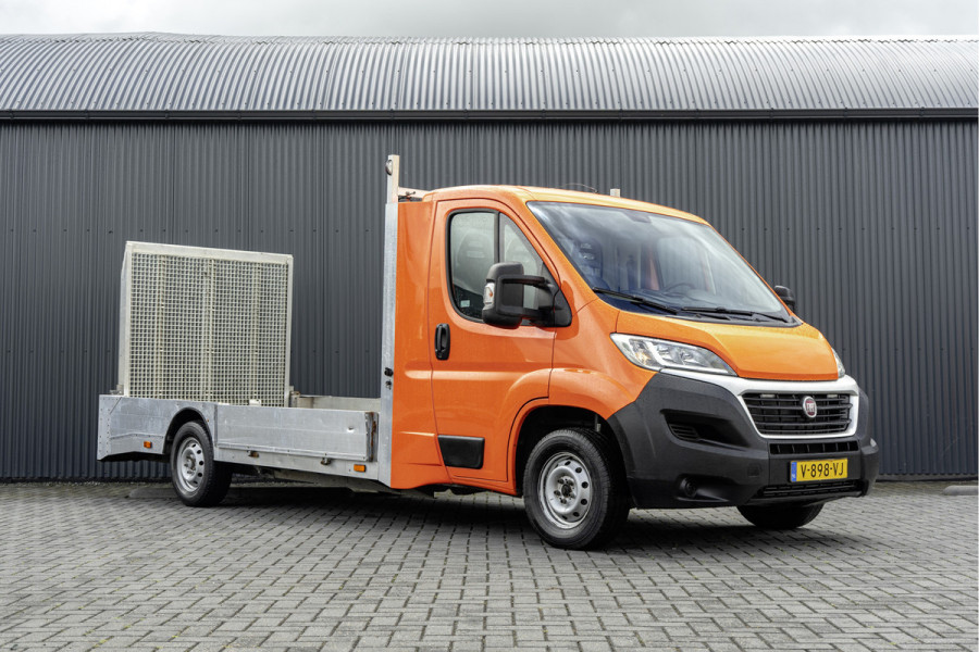 Fiat Ducato Open laadbak met oprijplaat | 131PK | Euro 6