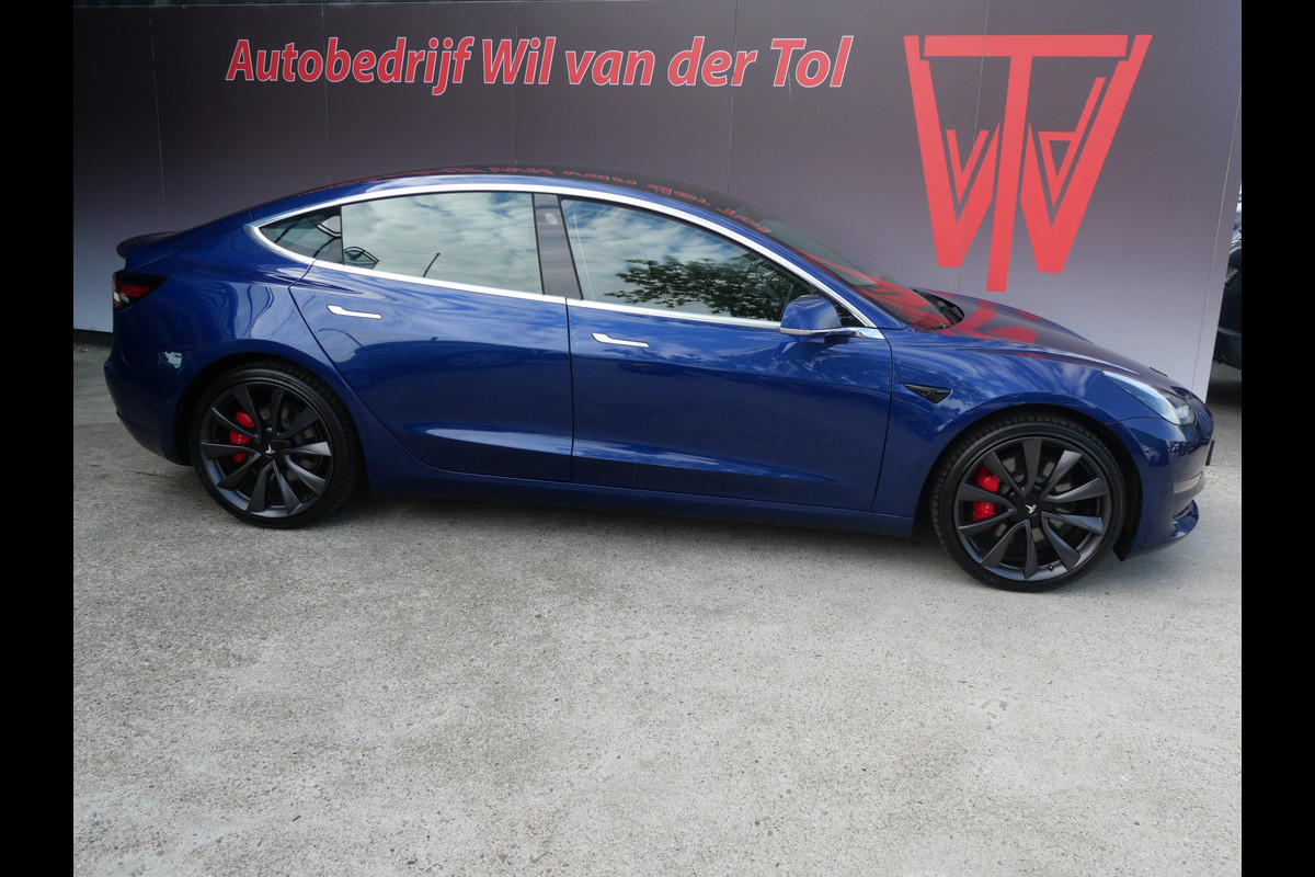 Tesla Model 3 PERFORMANCE AWD 75 kWh | 463 PK | PANORAMA | BTW-AUTO | APK 03-2027!! Tesla Model 3 PERFORMANCE AWD 75 kWh | 463 PK | PANORAMA | BTW-AUTO | APK 03-2027!!