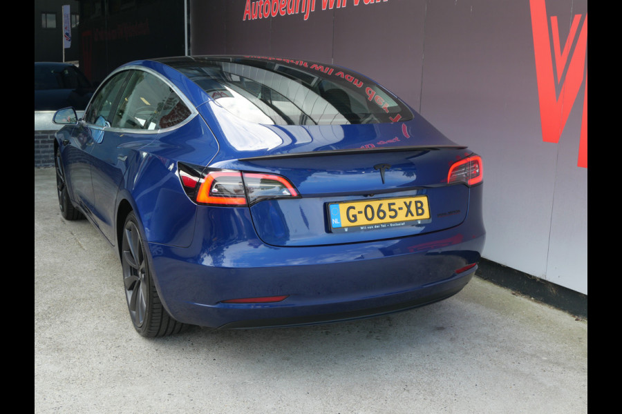 Tesla Model 3 PERFORMANCE AWD 75 kWh | 463 PK | PANORAMA | BTW-AUTO | APK 03-2027!!