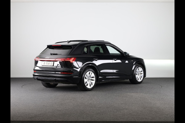 Audi e-tron S quattro 95 kWh 503pk | SoH 93% | Panoramadak | Lederen bekleding "Valcona" | B&O Soundsystem | Elektrisch vertelbare voorstoelen met memory