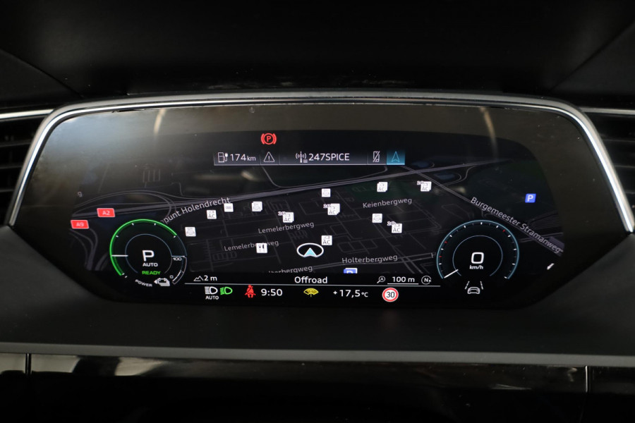 Audi e-tron S quattro 95 kWh 503pk | SoH 93% | Panoramadak | Lederen bekleding "Valcona" | B&O Soundsystem | Elektrisch vertelbare voorstoelen met memory