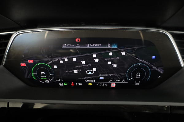 Audi e-tron S quattro 95 kWh 503pk | SoH 93% | Panoramadak | Lederen bekleding "Valcona" | B&O Soundsystem | Elektrisch vertelbare voorstoelen met memory