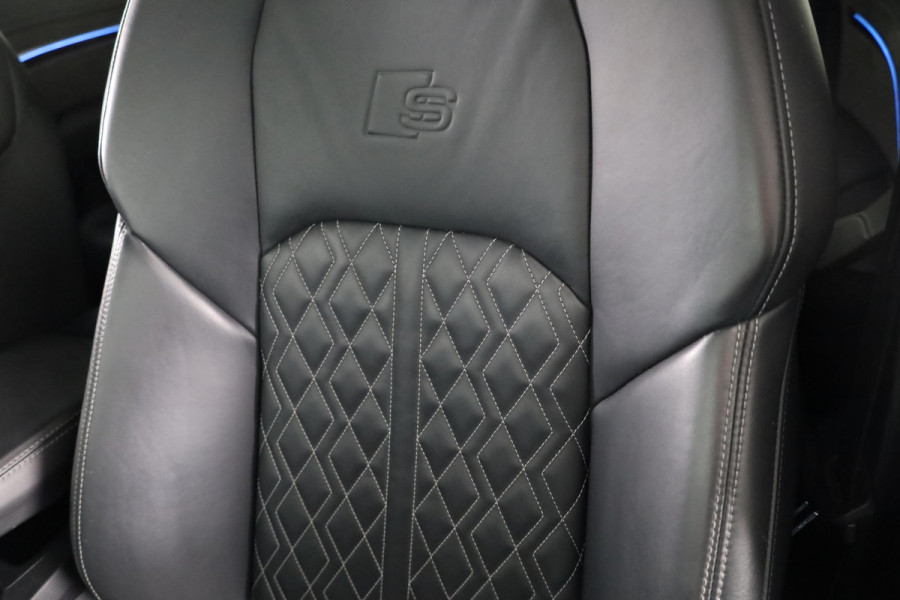 Audi e-tron S quattro 95 kWh 503pk | SoH 93% | Panoramadak | Lederen bekleding "Valcona" | B&O Soundsystem | Elektrisch vertelbare voorstoelen met memory