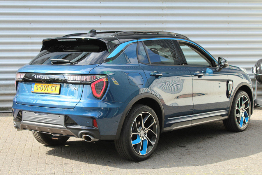 Lynk & Co 01 1.5 PHEV 262pk Automaat NL-Auto NAP BTW Clima Cruise Navi 360 Camera Panoramadak 20"LMV El. Klep