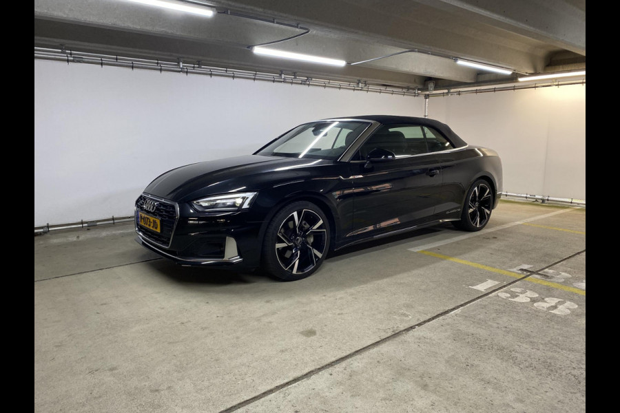 Audi A5 Cabriolet 40 TFSI quattro S edition 204 pk S-tronic | Verlengde garantie | Navigatie | Parkeersensoren (Park assist) | Achteruitrijcamera | Windscherm | Stoelverwarming |