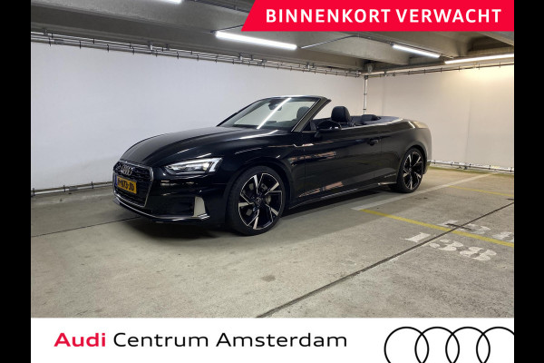 Audi A5 Cabriolet 40 TFSI quattro S edition 204 pk S-tronic | Verlengde garantie | Navigatie | Parkeersensoren (Park assist) | Achteruitrijcamera | Windscherm | Stoelverwarming |