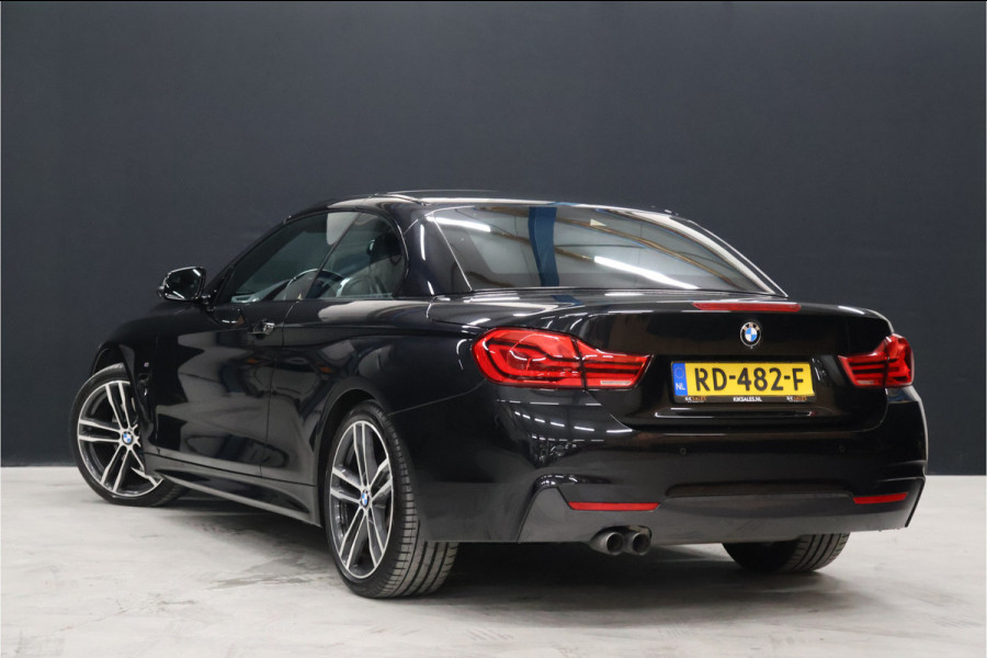 BMW 4 Serie Cabrio 420i High Executive M-Sport Cabrio [HARMAN/KARDON, MEMORY SEATS, STOELVERWARMING, HEAD-UP, LEDEREN STOELEN, PDC V+A, BLUETOOTH, CRUISECONTROL, NIEUWSTAAT]
