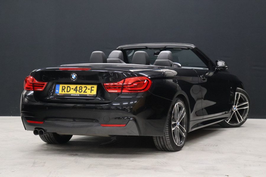 BMW 4 Serie Cabrio 420i High Executive M-Sport Cabrio [HARMAN/KARDON, MEMORY SEATS, STOELVERWARMING, HEAD-UP, LEDEREN STOELEN, PDC V+A, BLUETOOTH, CRUISECONTROL, NIEUWSTAAT]