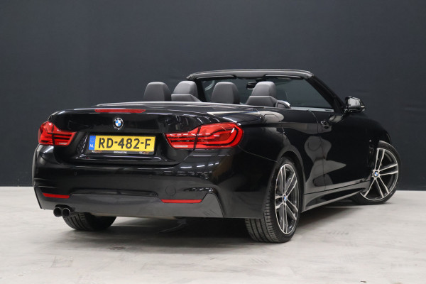 BMW 4 Serie Cabrio 420i High Executive M-Sport Cabrio [HARMAN/KARDON, MEMORY SEATS, STOELVERWARMING, HEAD-UP, LEDEREN STOELEN, PDC V+A, BLUETOOTH, CRUISECONTROL, NIEUWSTAAT]
