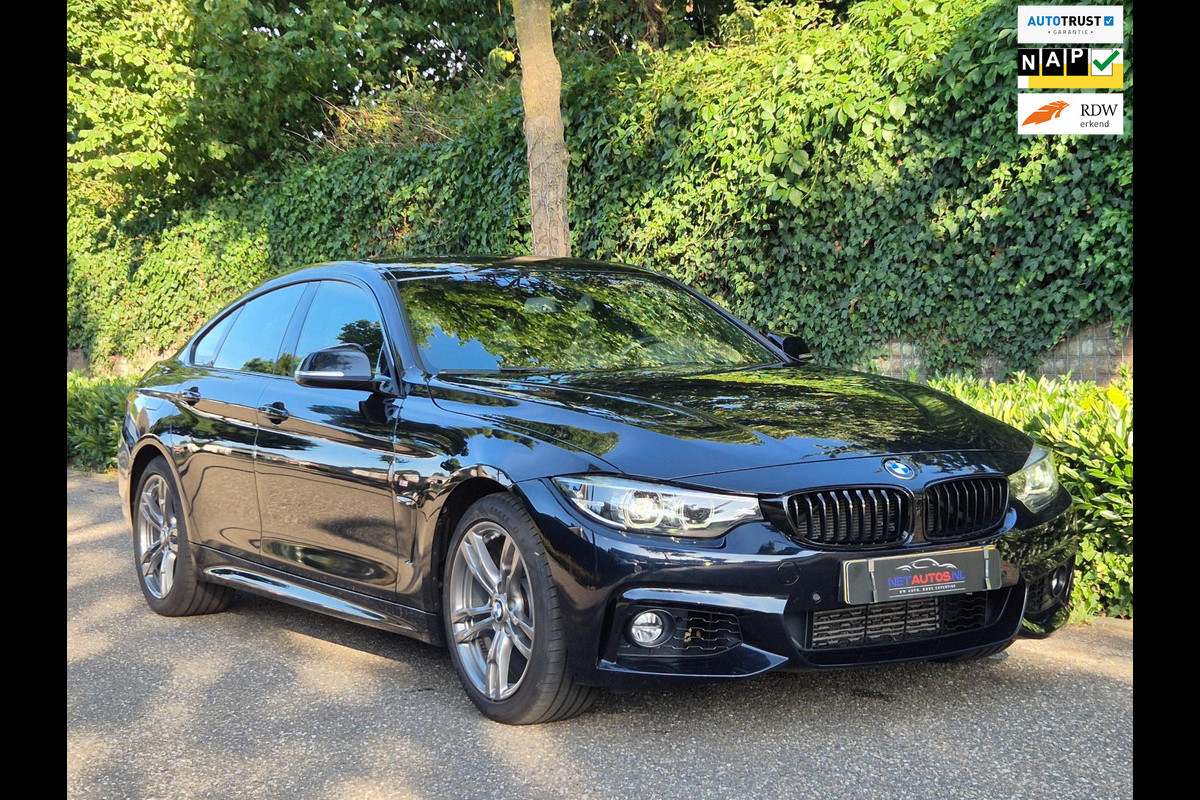 BMW 4 Serie Gran Coupé M Sport Corporate Lease Apple CarPlay Alcantara NAP Cruise LED NAVI GR DAB+ BMW 4 Serie Gran Coupé M Sport Corporate Lease Apple CarPlay Alcantara NAP Cruise LED NAVI GR DAB+