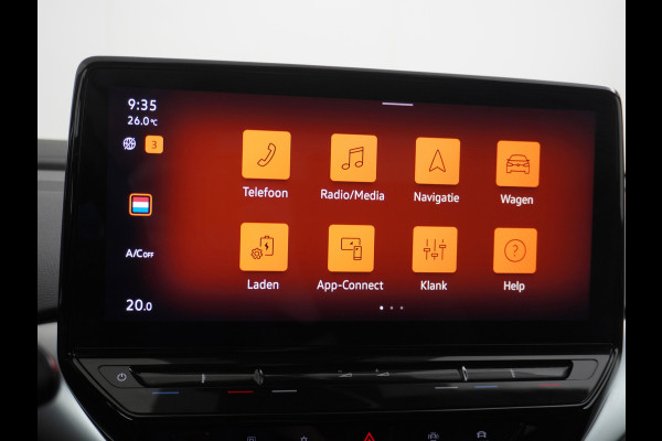 Volkswagen ID.4 170PK 52kWh Pure Cruise control adaptief Apple Carplay/Android Auto Navi Ecc Pdc Head-Up Display DAB Keyless Led Koplampen Lmv W Multimedia Pakket Plus Dynamische besturing Geluidsisolerend glas Connected services Draadloze telefoonlader Verkeersbord detectie Nieuwprijs € 40.405,-
