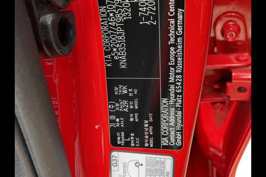 Kia Picanto 1.0 DPi DynamicLine Automaat Navigatie Apple Carplay/Android Auto Airco Camera Lichtmetalen velgen